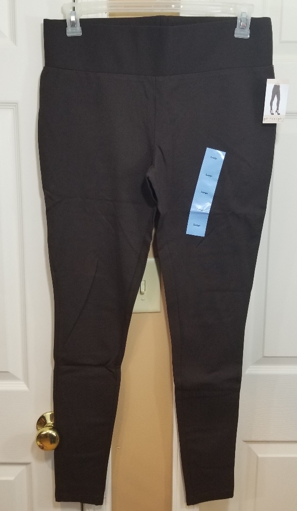 Philosophy Womens Legging. Espresso.